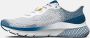 Under Armour Herenhardloopschoenen HOVR™ Turbulence 2 Wit Varsity Blauw Tahoe Goud 47.5 - Thumbnail 3