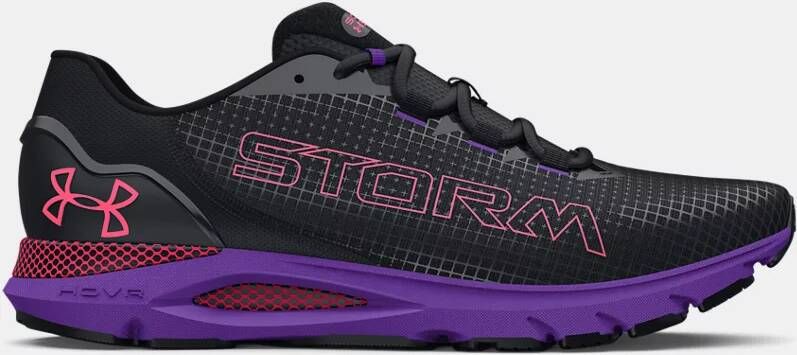 Under Armour Dameshardloopschoenen HOVR™ Sonic 6 Storm Zwart Metro Purper Zwart 42.5