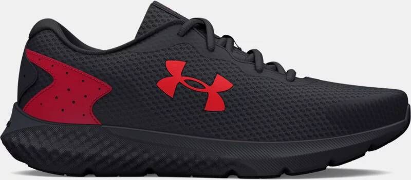 Under Armour Herenhardloopschoenen Charged Rogue 3 Zwart Rood Rood 45.5