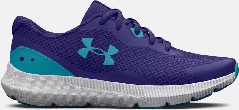 Under Armour Jongenshardloopschoenen Grade School Surge 3 Sonar Blauw Sonar Blauw Blauw Surf 38