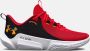 Under Armour Flow Futr X 2 Bolt Red Black Orange Shock Basketball Perfor ce 3024978-600 - Thumbnail 1