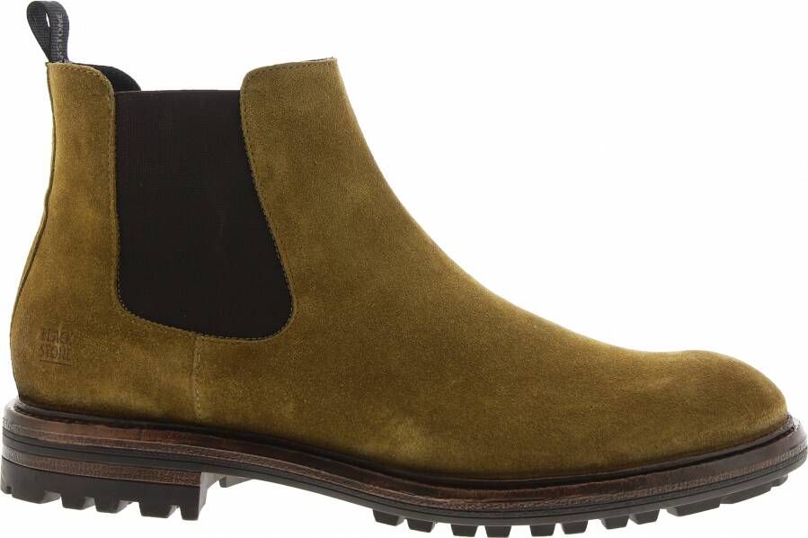 gold chelsea boots