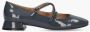 Bibi Lou Python Mary Jane Ballerina Schoenen Blue Dames - Thumbnail 3