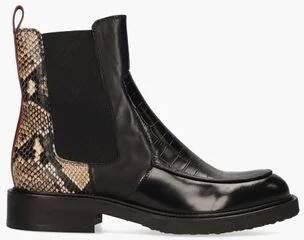 Billi Bi A7100 933 Black Grey Snake Boots