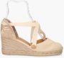 Castañer Stijlvolle Wedges en Flatforms voor Vrouwen Beige Dames - Thumbnail 10