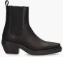 Copenhagen Shoes Stijlvolle Zwarte Enkellaarzen Aw23 Black Dames - Thumbnail 3