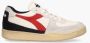 Diadora Heritage Mi Basket Low Ripstop Wit Multicolor - Thumbnail 1