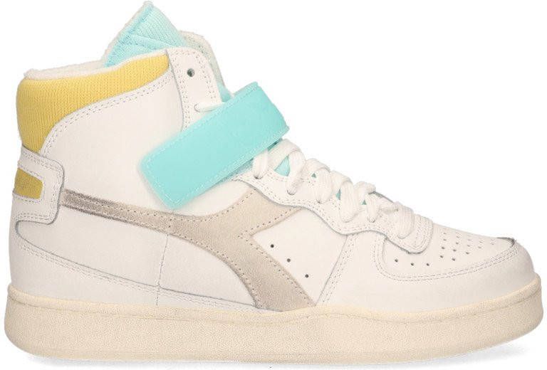 Diadora Sport Mi Basket Mid Icona Wit Multicolor