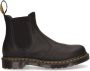 Dr. Martens Zwarte leren instap enkellaarzen Black Heren - Thumbnail 2