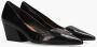 Billi Bi Zwarte Leren Decolleté Pumps Black Dames - Thumbnail 10