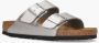 Birkenstock Arizona Dames Slippers Birko-flor Zilver Regular-fit – - Thumbnail 3