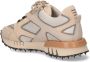 Bruin Tinten Ha-cker 66430 Lage sneakers Leren Sneaker Dames Beige - Thumbnail 14