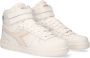 Diadora Magic Basket Demi Icona Mid Da Hoge sneakers Leren Sneaker Dames Wit - Thumbnail 5