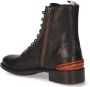 Floris van Bommel SFW-50028-10-07 Volwassenen VeterlaarzenHoge sneakersDames veterschoenenHalf-hoge schoenen Zwart - Thumbnail 15