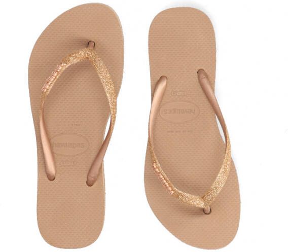 Havaianas Slim Flatform Glitter Goud