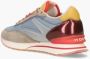 Hoff Blauwe Nylon Sneakers met Suède Details Multicolor Dames - Thumbnail 13