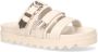 Nubikk Witte Leren Sandalen Lauren Taro II Beige Dames - Thumbnail 9