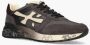 Premiata Suède Leren Sneakers Mick 6870 Black Heren - Thumbnail 21