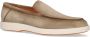 Santoni Stijlvolle Comfort Loafers Beige Heren - Thumbnail 2