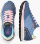 Sun68 Ally Color Explosion Lage sneakers Dames Blauw - Thumbnail 5