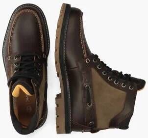 Timberland Britton Road 7-Eye Moc-Toe Boot Donkerbruin