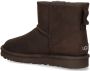 Ugg Classic Mini Leather laarzen voor Dames in Brown Leder - Thumbnail 3