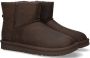 Ugg Classic Mini Leather laarzen voor Dames in Brown Leder - Thumbnail 5