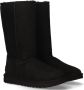 Ugg Enkelboot van schapenvacht met overlock-stiksels Black Dames - Thumbnail 13