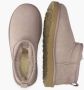 Ugg Klassieke Ultra Mini Winter Schoenen Beige Dames - Thumbnail 9