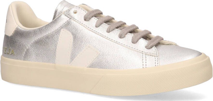 VEJA Campo Chromefree Leather Zilver