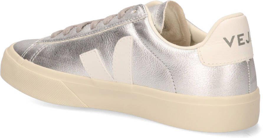 VEJA Campo Chromefree Leather Zilver