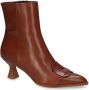 Zinda 1965 Cognac Dames Enkelboots - Thumbnail 2