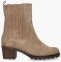 GABOR Enkelboots Dames 801.4 Maat: 42 5 Materiaal: Suède Kleur: Beige - Thumbnail 4