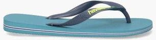 Havaianas Brasil Logo Blauw