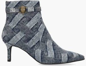 Kurt Geiger Dames Enkellaars Kensington Flexi Ankle Boots Jeansblauw