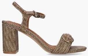 Kurt Geiger Kensington Langley Sandal Bruin Brons