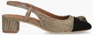 Kurt Geiger Sloane Heel Bruin Zwart