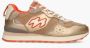 MRP 47 leren sneakers goud oranje - Thumbnail 2