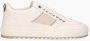 Mason Garments Tia sneaker van leer met suède details Wit - Thumbnail 3