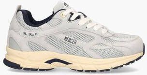 Mercer Amsterdam Heren The Re-Run Nubuck Sneakers Lichtgrijs