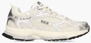 Mercer Amsterdam Mercer The Re-Run Pineapple 2.0 zilver Mesh Lage sneakers Dames