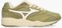 Mizuno Contender olive drab smoke green Groen Suede Lage sneakers Unisex - Thumbnail 1