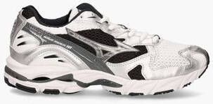 Mizuno Wave Rider 10 Wit Zwart Zilver