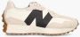 New Balance Retro Stijl Ivoor Sneakers Beige Dames - Thumbnail 2