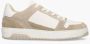 NUBIKK Lage Sneakers Heren Basket Court Heren Maat: 43 Materiaal: Nubuck Kleur: Wit - Thumbnail 3