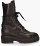 NUBIKK Veterboots Dames Fae Aubine Maat: 36 Materiaal: Leer Kleur: Zwart - Thumbnail 4