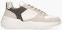 NUBIKK Lage Sneakers Heren Roque Road Wave Maat: 41 Materiaal: Leer Kleur: Wit - Thumbnail 4