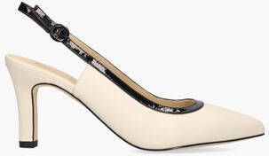 PETER KAISER Slingbacks Dames 79640l Maat: 37 Materiaal: Leer Kleur: Wit