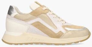 Piedi Nudi Selva 13.08 leren sneakers beige wit