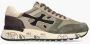 Premiata Groene Nylon Suède Mick Sneakers Gray Heren - Thumbnail 3